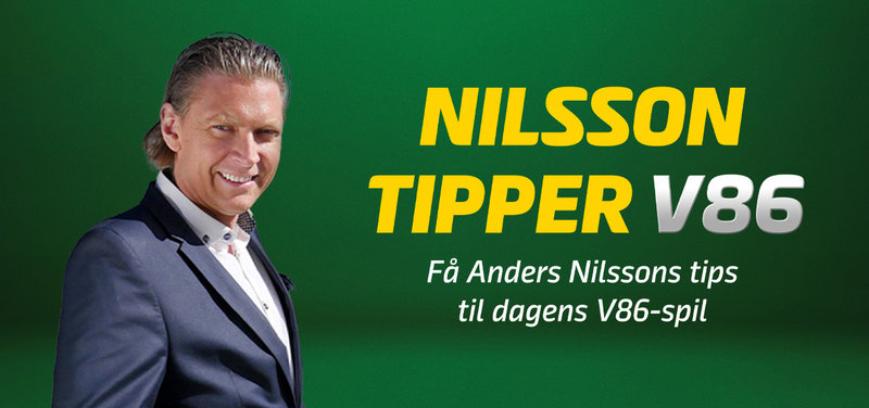 V86 onsdag aften på Åby og Solvalla - Anders Nilsson tipper alle løbene