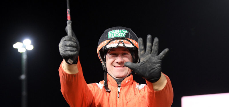 JÄGERSRO - Johan Untersteiner historisk med SEKS sejre i V85-omgangen