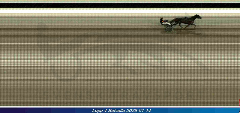 Den danskopdrættede Love You-søn Keep Loving You var bogstaveligt talt alene på målfotoet ved aftenens løb på Solvalla.