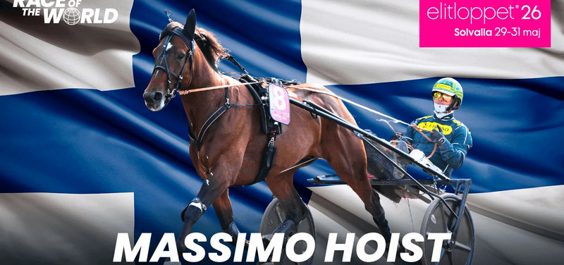 ELITLOPPET - Både Idao De Tillard & Massimo Hoist inviteret til Elitloppet