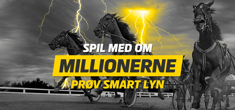 Spil med om V86-millionerne med en Smart Lyn – 15,1 mio. i superjackpot