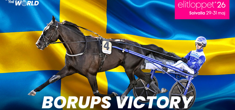 ELITLOPPET - Sidste års toer Borups Victory er inviteret som niende hest