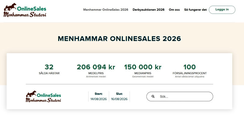 AUKTION - Lunden-træner Axel Jacobsen købte Walner-hoppe til 325.000 SEK