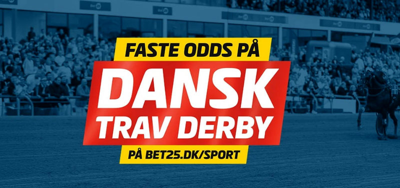 DERBY - Faste odds hos Bet25 på Vinder, Top 3 og Head-3-head